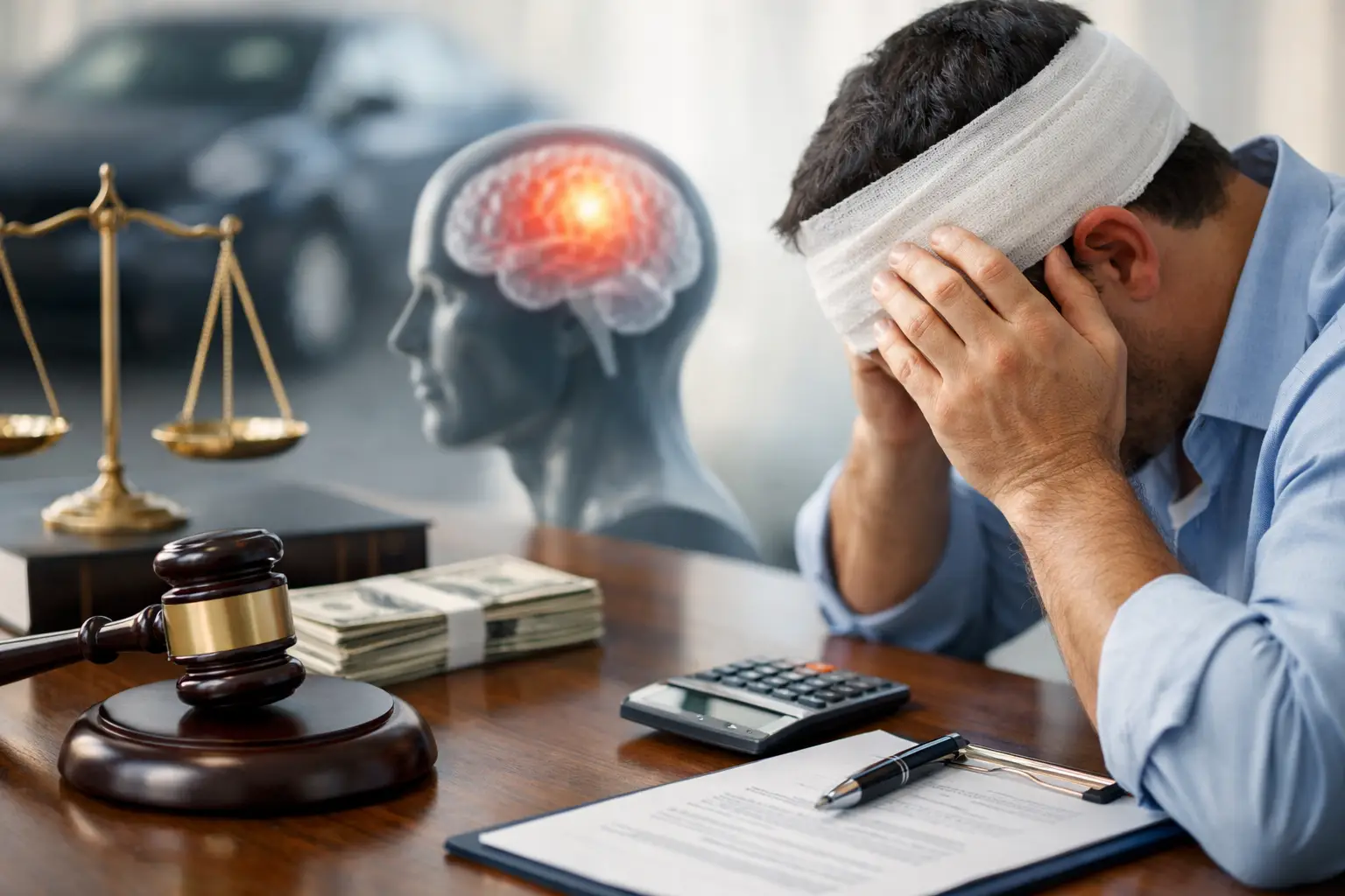Average Settlement for Concussion Accident Claims